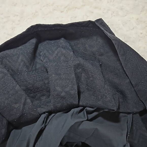 Skirt With Pockets Banana Republic Lined Mini Skirt Pleated Side Zip Dark Blue S - Picture 8 of 9